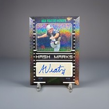 2022 Panini Playbook Adam Vinatieri Hash Marks Auto /10 Maglia Match 🔥🔥🔥
