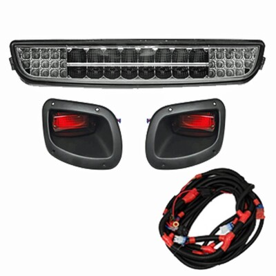 GTW EZGO TXT (96-13) Golf Cart LED Light Bar Kit with LED Taillights