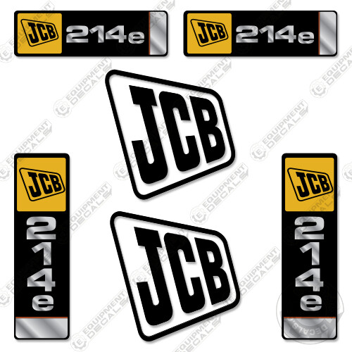 Kit Autocollants Décalques JCB 535-95 – Pour Personnaliser Votre Chariot Télescopique