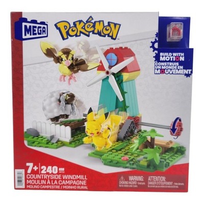MEGA Pokémon Motion Countryside Windmill 240 Piece Building Toy