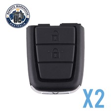 2 x To Suit Holden VE SS SSV SV6 UTE Commodore Key 2 Button Shell/Case