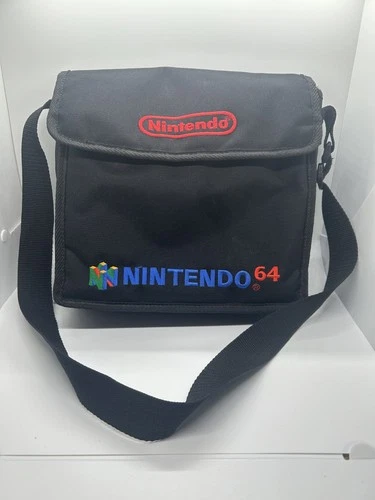 Official Nintendo 64 Padded Carry Case Bag Shoulder OEM Original Retro Vintage