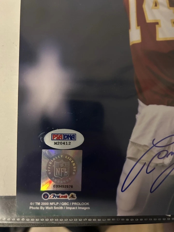 Foto firmada por Brad Johnson de 8x10 Foto 3 de 3