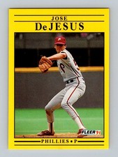 1991 Fleer #394 Jose DeJesus