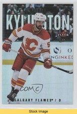 2021-22 Upper Deck Fleer Ultra Rainbow Foil Oliver Kylington #130 READ 0y6p