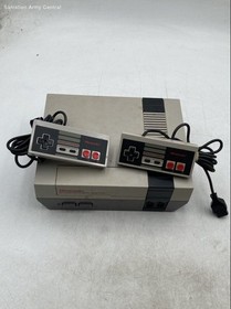 Vintage Nintendo NES Super Mario Bros. 3 Video Games With 2 Controllers Lot