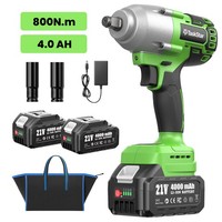 Taskstar 1/2'' Akku Schlagschrauber 1000-2000Nm 21V Schrauber Mit 4,0Ah Batterie