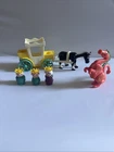 Vintage Fisher Price Little People Play Family Castle Lot. Dragon, Princess ++
