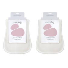Esembly Overnighters   Organic Cotton Cloth Diaper Booster Inserts with Stay...
