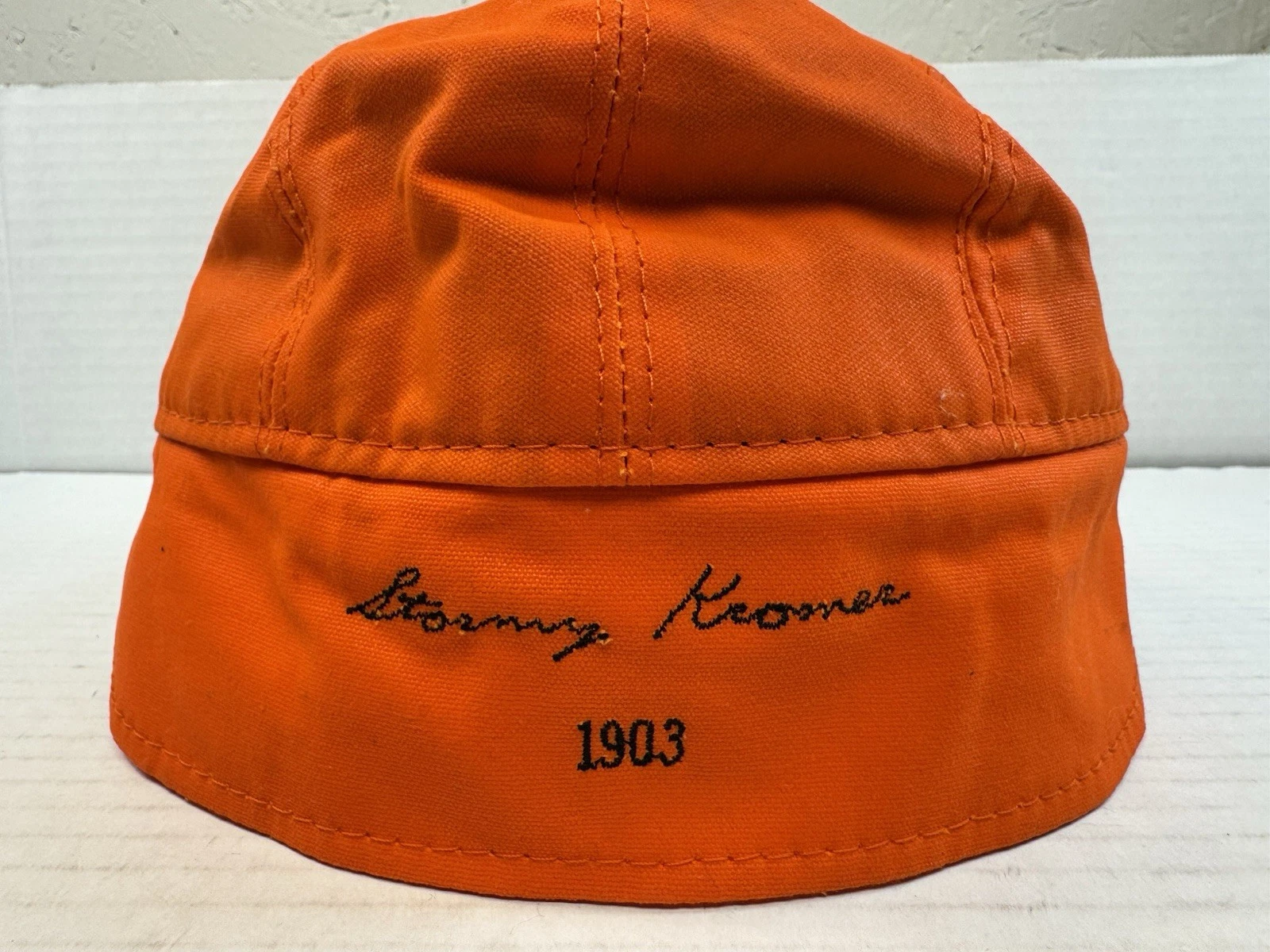 Stormy Kromer The Marsh Cap, Outdoor Hat with Wool Ear Flaps (Small) paraffin