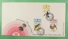DR WHO 1975 HONG KONG FDC BIRD COMBO $2 R56575