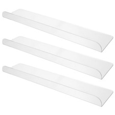 3 Pcs Étagères Murales De Salon D'exposition Rack Rangement Cuisine