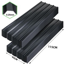 Corrugated Roof Sheets Profile Galvanized Metal Roofing Panels Carport Shed Set