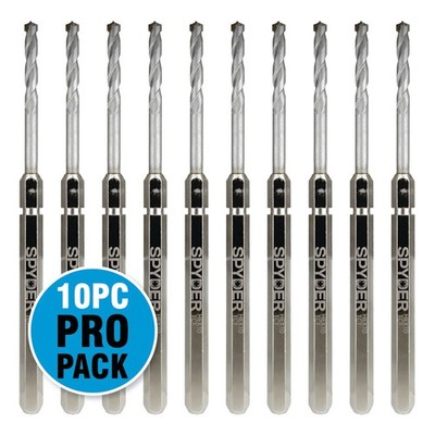 1/2 in Hole Saw Arbor Pilot Bit TCT Hex10 Quick Change 10-Pack Spyder 600646-10