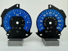 US Speedo Blue Ford F-150 Gauge Face for Clusters 2020-2024 (7k Tachometer)