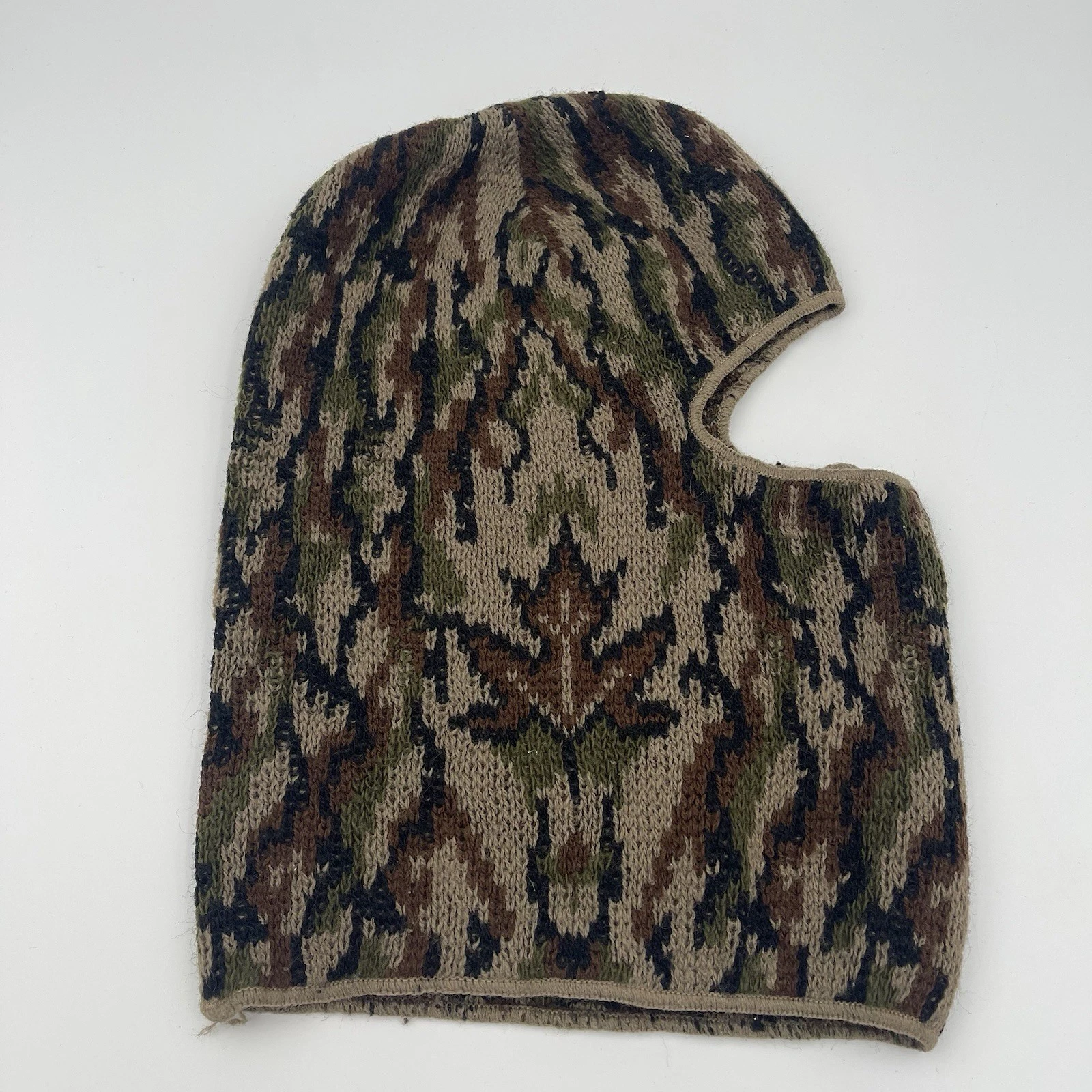Vintage Camouflage Hunting Knit Balaclava Ski Full Head Face Mask One Size
Opens in a new window or