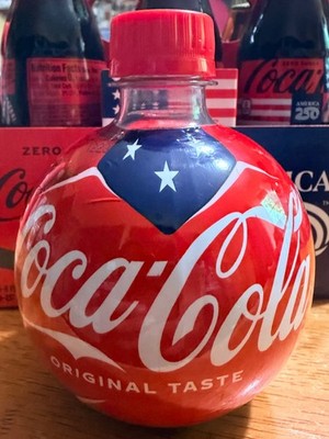 Coca-Cola FIFA 2026 World Cup Soccer Ball Shaped Unopened Full Plastic Bottle