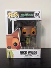 Funko Pop! Disney Zootopia Vinyl Figure Nick Wilde #186 VAULTED - Never Opened