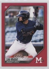 2022 Choice Mississippi Braves Luke Waddell #29 0wd2