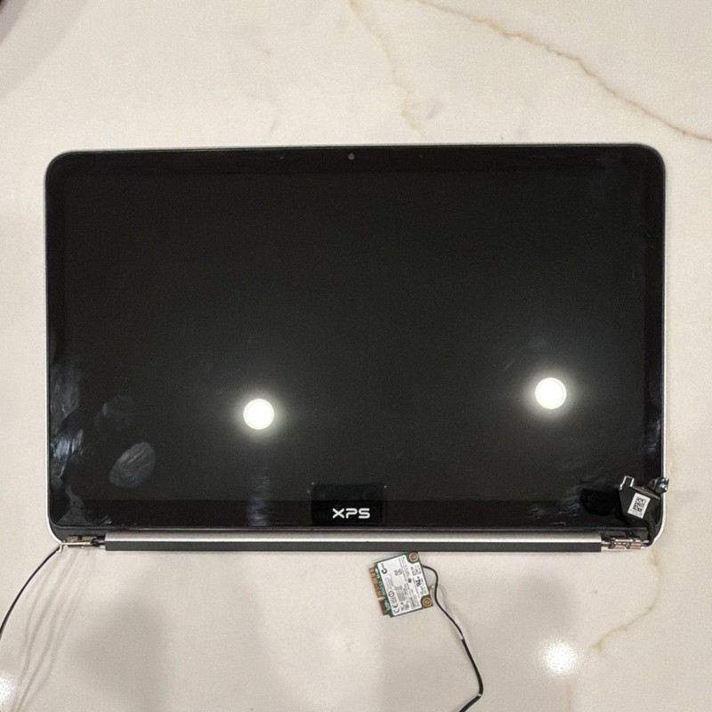 Dell XPS 13 13.3in FHD 1920x1080 Glossy LED LCD Screen Assembly Silver W/Wi-Fi