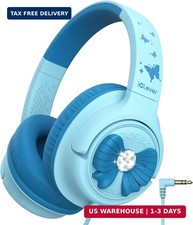 C371 Kids Headphones with Cord for School Boys Girls Travel Gift  SafeSound Tec