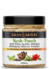 Kesh-Panch Hair Powder Amla Reetha Shikakai Bhringraj Hibiscus 7.05 OZ