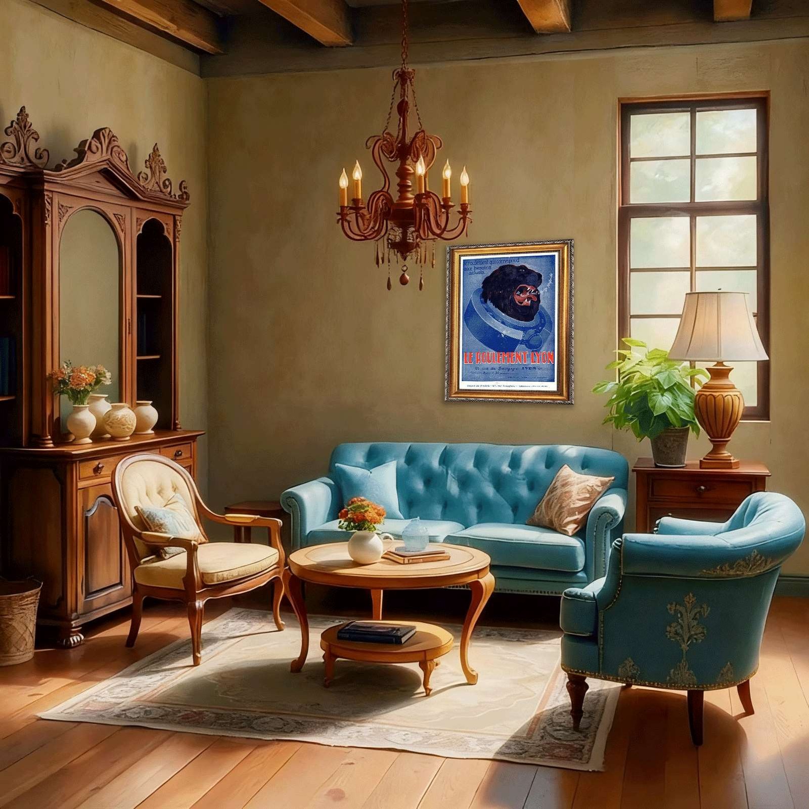 Black Panther Roaring Wall Art Canvas Oil Paintings Reproduction thumbnail 6