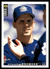 Jeff Cirillo 1995 Collector's Choice #173 Brewers MLB READ FREE SHIPPING