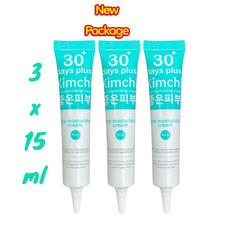 Kimchi Face Cream Whitening Hydrate skin Freckles Dark spots 3 x 15 ml