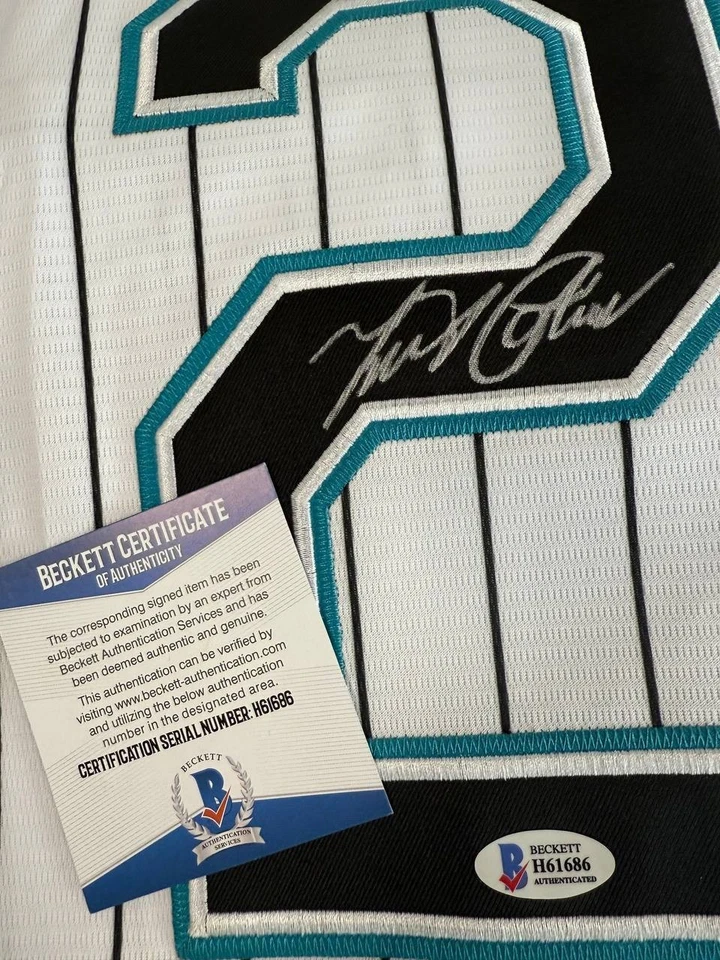 Miguel Cabrera Hand Signed White Jersey Beckett Authentication - Image 4 of 4