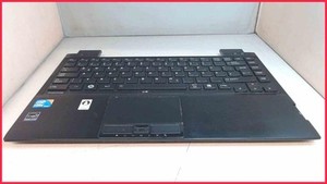 Gehäuse Oberschale Touchpad Tastatur Deutsch  Toshiba Portege R700-173