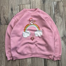 Care Bears Pink Vintage Style Sweatshirt - Size M