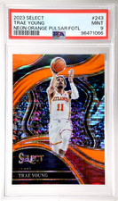 2023-24 Panini Select - Courtside Trae Young #243 Black Finite