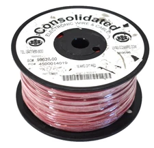 Consolidated Electronic Wire & Cable 500' Hook Up Wire Spool 16 Gauge Red