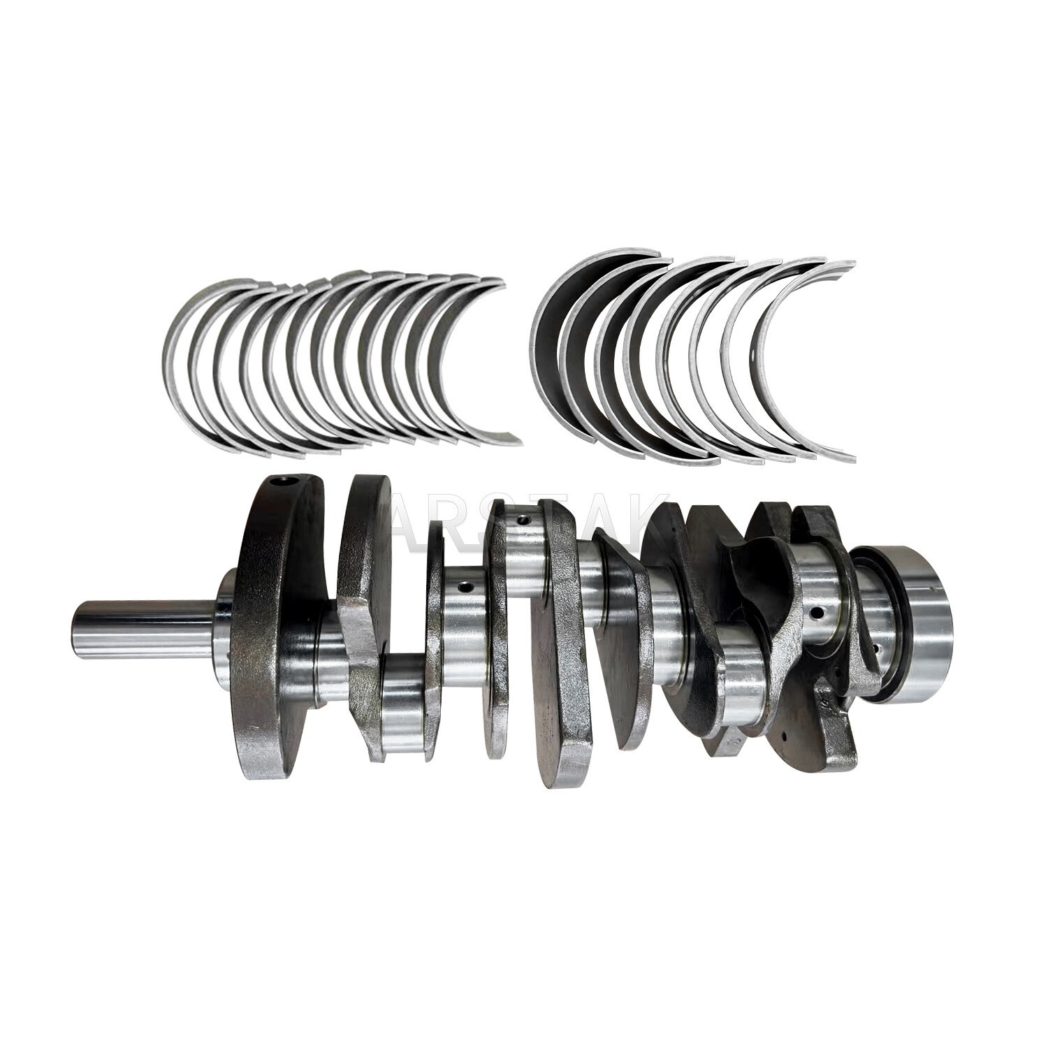 Crankshaft With Bearings For Maserati Ghibli Levante Quattroporte 3.0 V6 Engine