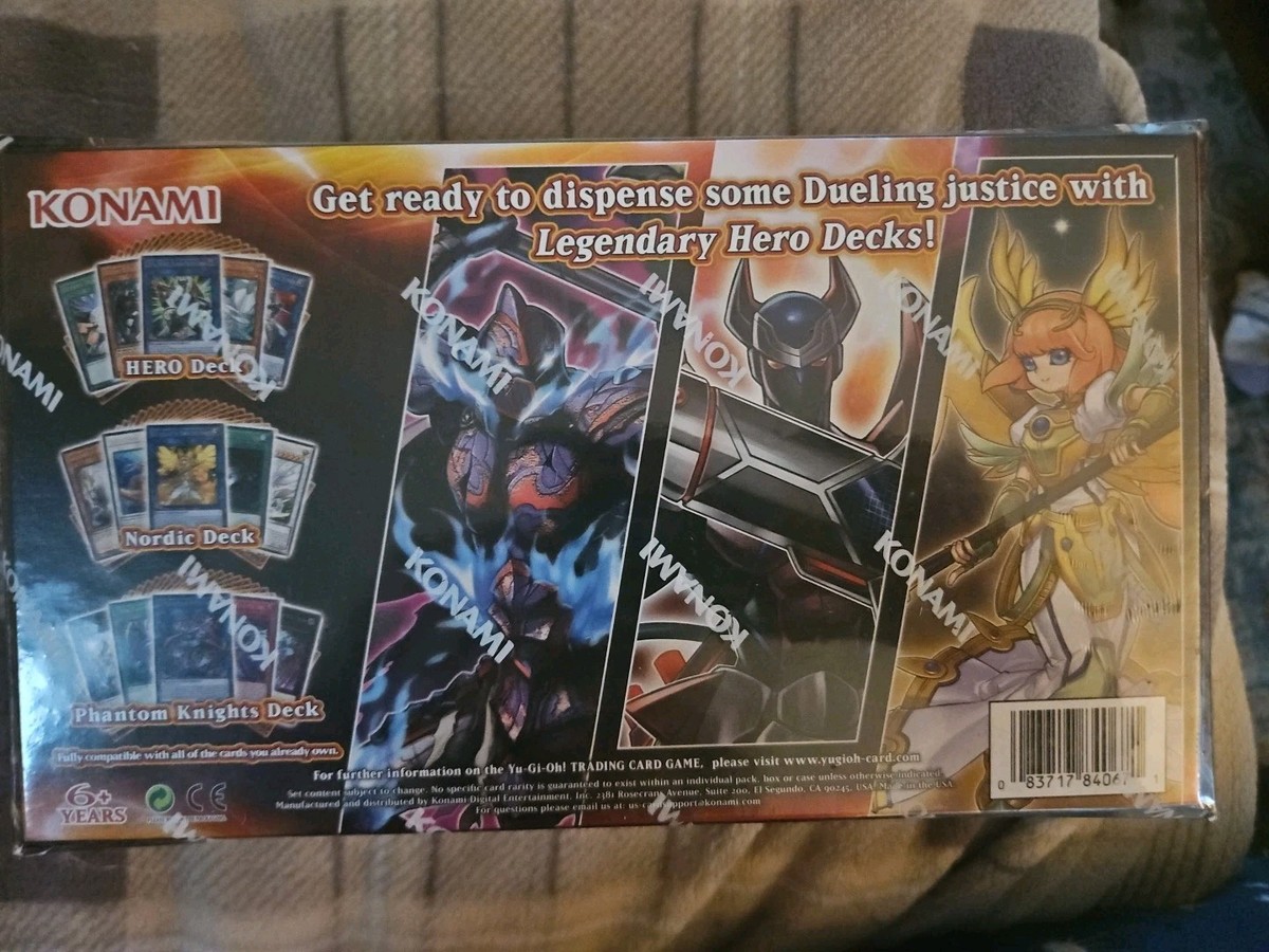 YuGiOh LEGENDARY HERO DECKS Box Set 3 Decks-Factory Sealed! 83717840671| eBay YuGiOh LEGENDARY HERO DECKS Box Set 3 Decks-Factory Sealed! 83717840671| eBay
