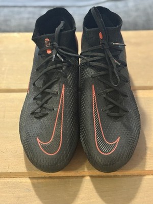 Nike Phantom GT Elite Dynamic Fit FG Soccer Cleats, Men's, Black/Red. 10.5
