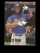 1996 Fleer #464 Curtis Pride Montreal Expos BASEBALL