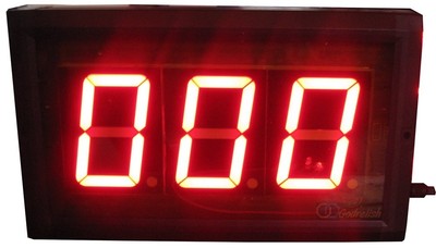 3-inch LED Days Countdown or Countup Timer Max 999 Days Event Reminder Counte...