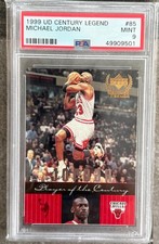 1999 Upper Deck Century Legends Michael Jordan HOF 🐐🏀🔥 #85 PSA 9 Mint LOW POP