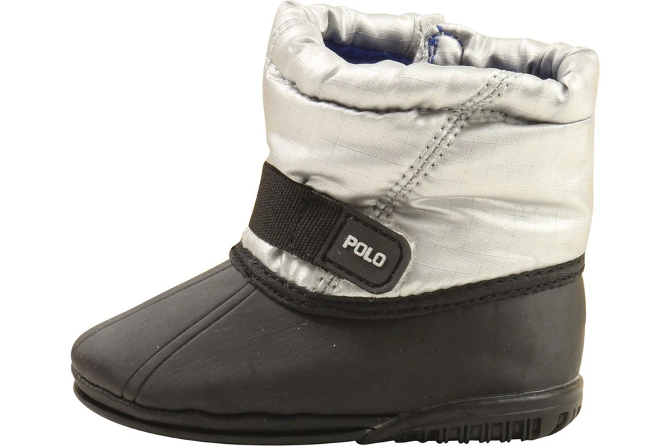 Polo Ralph Lauren Botas Whistler Infantil Niño Zapatos Plateados Foto 3 de 4