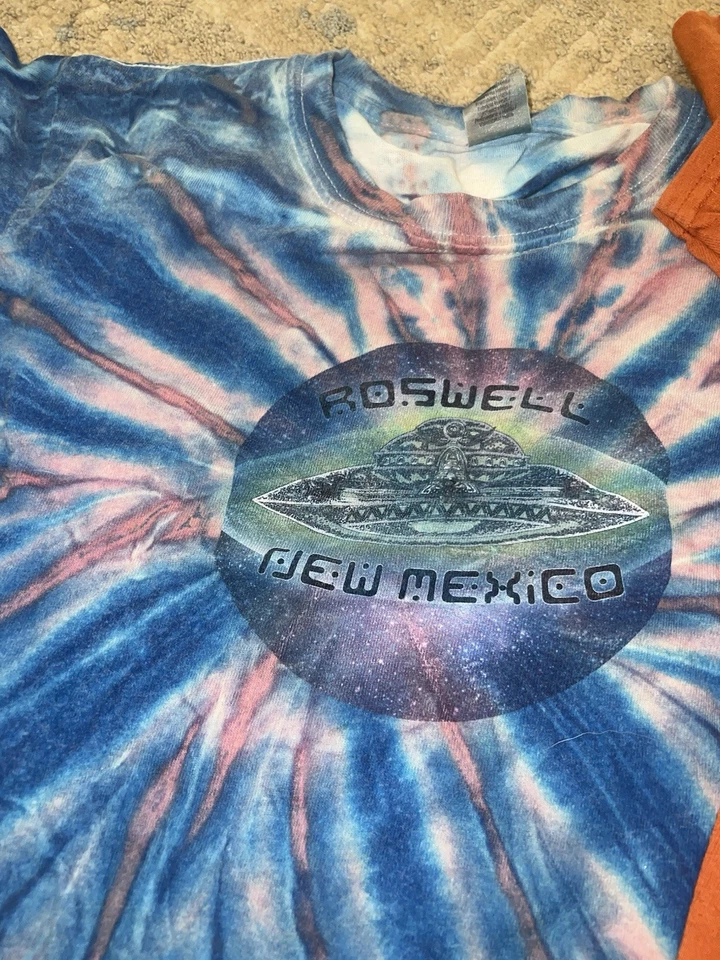 Lote De Dos Camisetas Roswell Talla Juvenil M/L Aliens Disfraz Halloween Foto 4 de 4