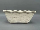 Vintage McCoy White Dish Gardens Planter, no 700, 7 in long