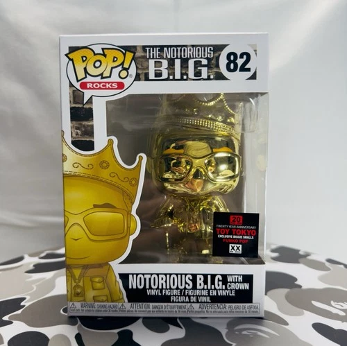 Funko Pop! Rocks: The Notorious Big with Crown #82 Toy Tokyo Exclusive