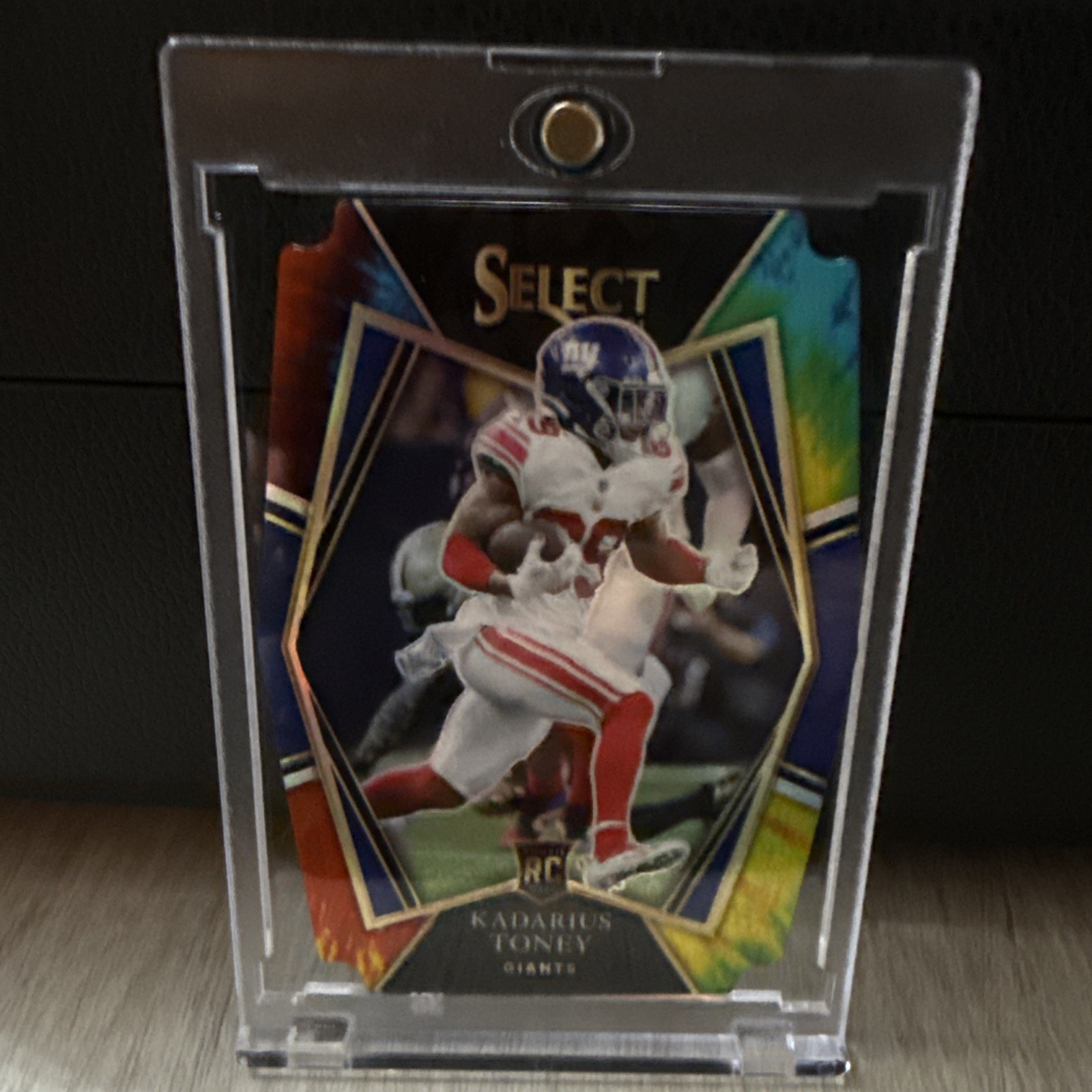 2021 Panini Select - Kadarius Toney - Rookie Premier Level Tie-Dye Prizm SSP /25