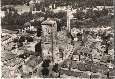 saint-astier die Kirche Luftaufnahme Dordogne 24 