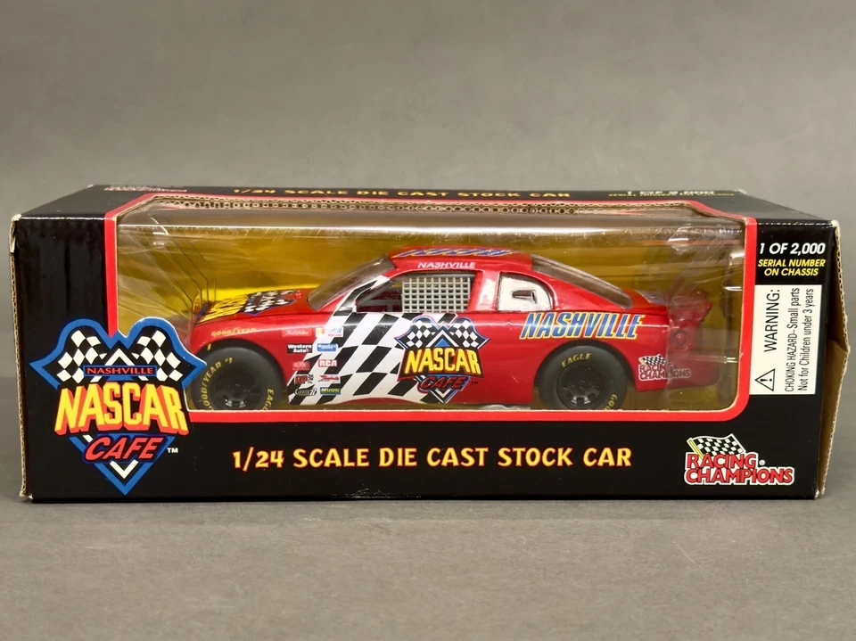 Réplica de coche de colección Racing Champions 1998 escala 1:24 Nascar Die Cast Stock con caja Foto 2 de 4
