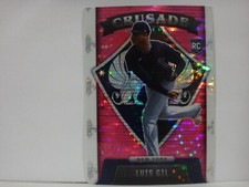 2022 Panini Chronicles Crusade Pink Pulsar Luis Gil #7 Rookie RC
