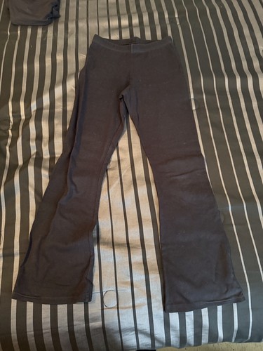 Old Navy Size 10/12 Black Flare Leggings Girls