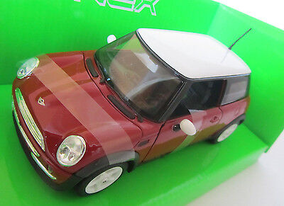 BLITZ VERSAND Mini Cooper 1300 rot red 1974 Welly Modell Auto 1:34 NEU /& OVP